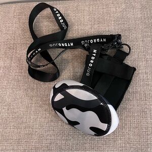Hydro Black Gray Camo Camouflage Jug Sleeve Sling Holder Shoulder Strap